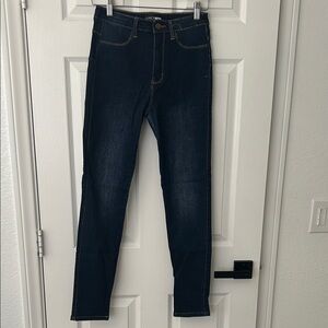Fashion Nova Dark Indigo Skinny Jeans